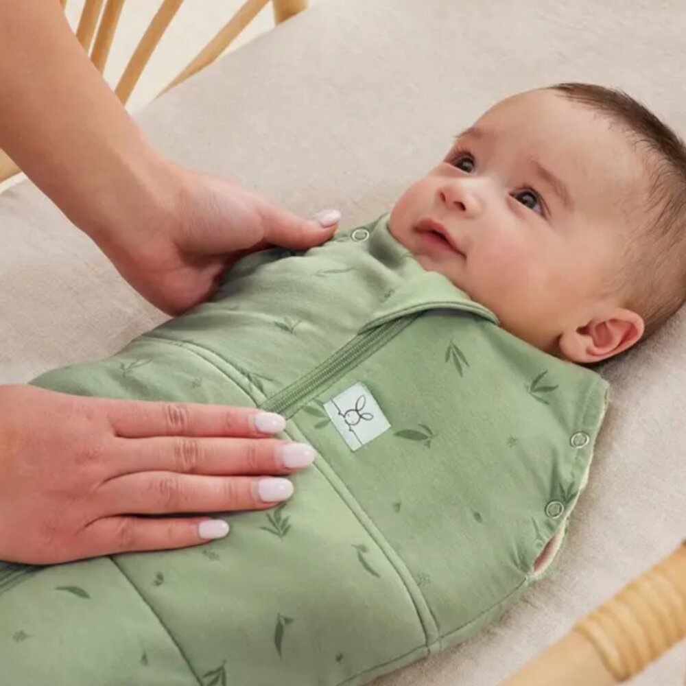 2.5 TOG Cocoon Stretch Organic Cotton Convertible Swaddle Bag, 6-12 months